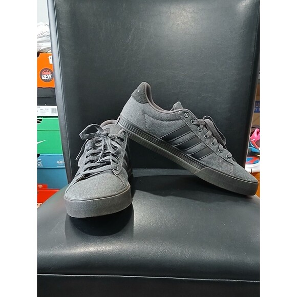 adidas Other - Adidas Daily 3.0 Grey Black/Grey Sneakers. GY5482. Men Size 10. Pre-Loved.